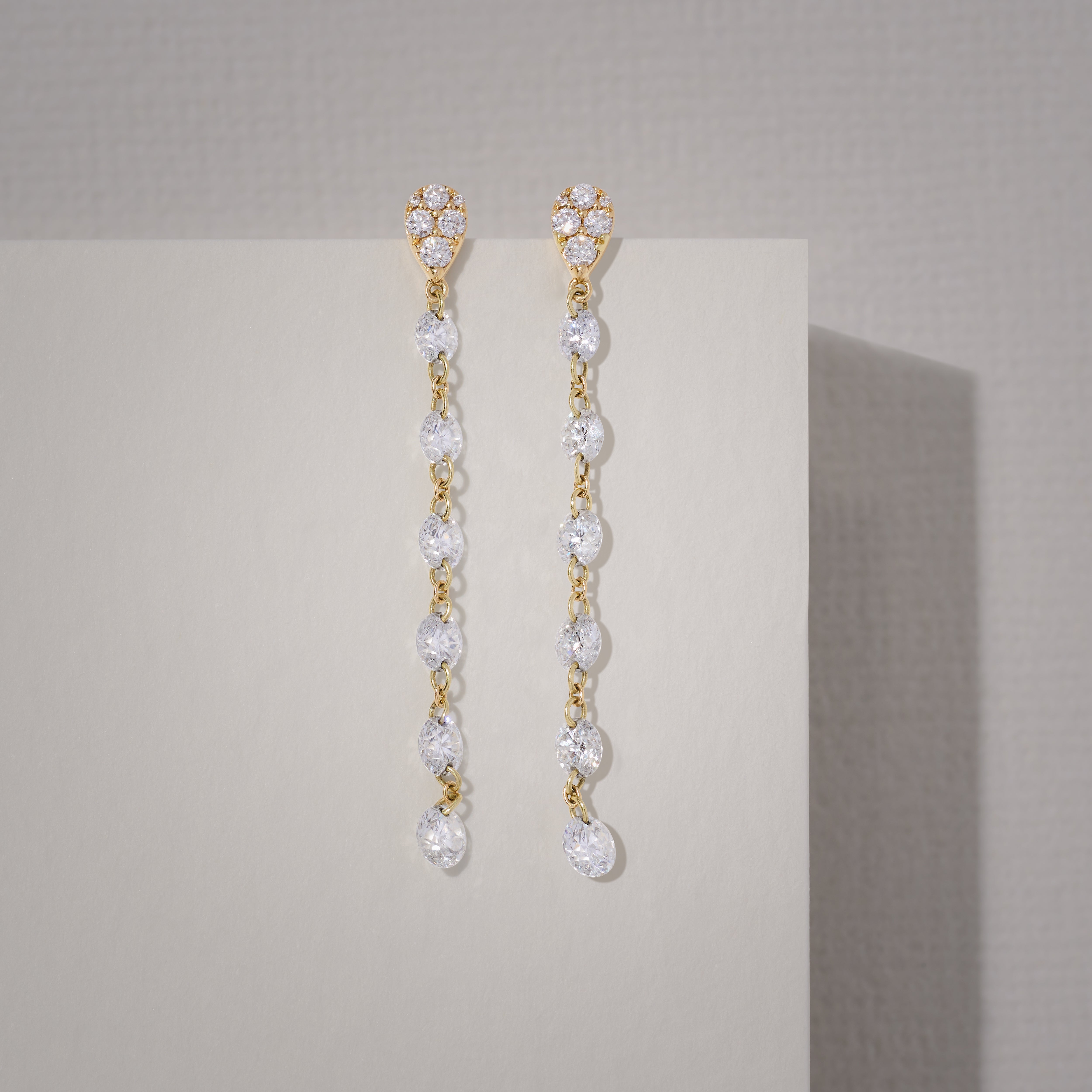 Floating Diamond Drops