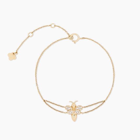 Bee Diamond Bracelet