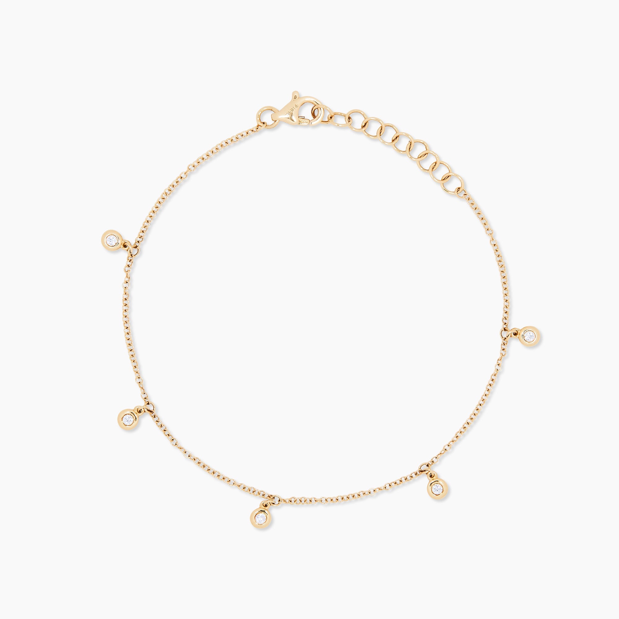 Dangling Diamonds Bracelet