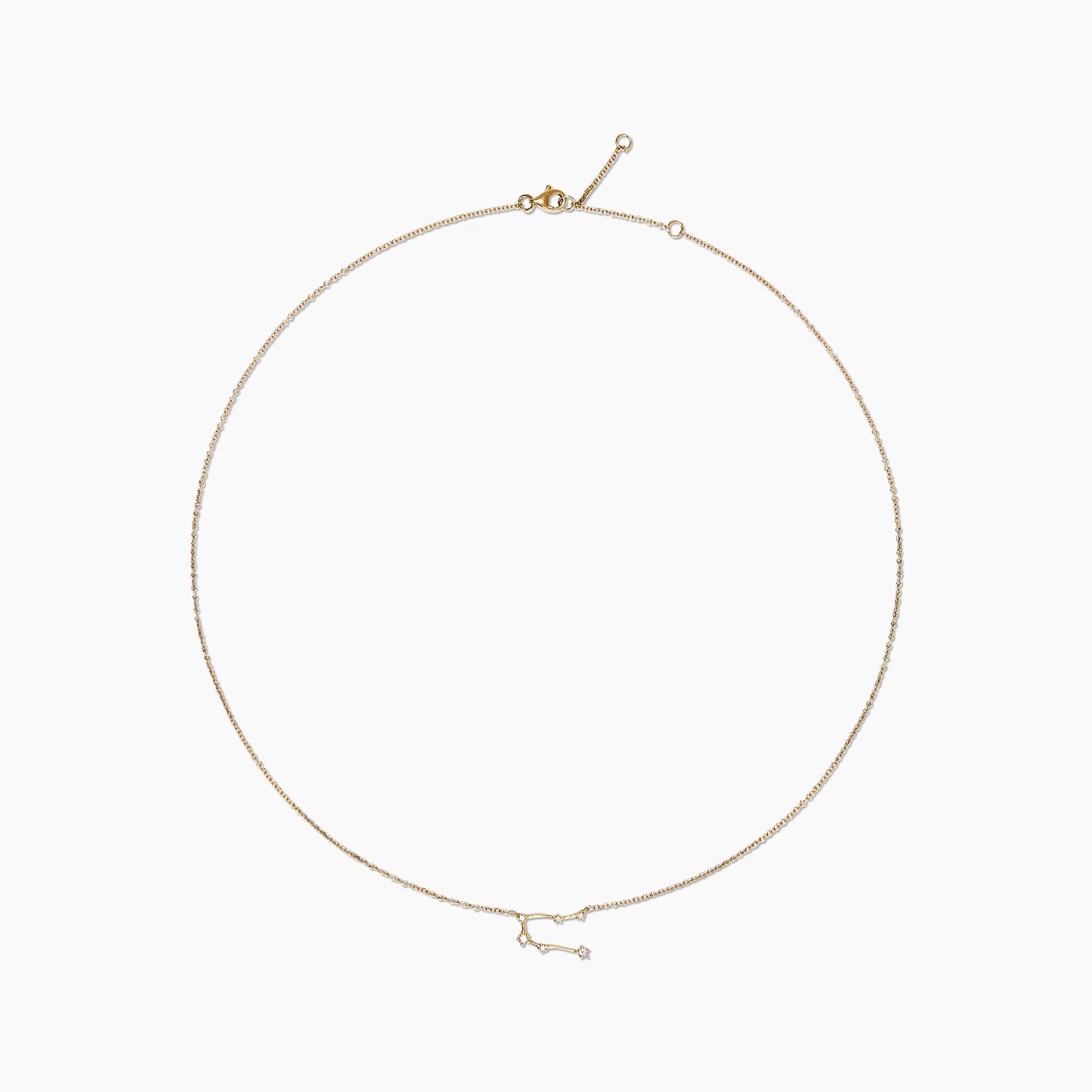Constellation Diamond Gemini Necklace
