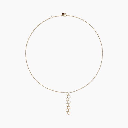 Honeycomb Linear Necklace