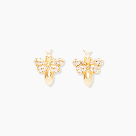 Bee Diamond Earrings